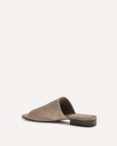 Suede mules Sandals - GREY | Base Blu