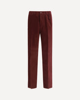 Velvet Trousers - BORDEAUX | Base Blu