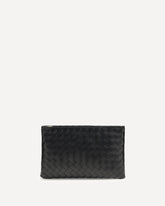 Pochette media in pelle  - NERO | Base Blu