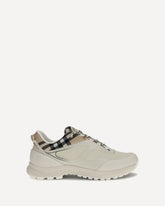 Check and mesh Discover Sneakers - MULTICOLOUR | Base Blu