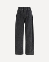 Embroidered Pants - BLACK | Base Blu