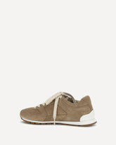 Suede Sneakers - BEIGE | Base Blu