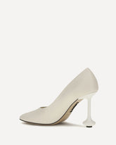 Décolleté Toy in pelle di capra - BIANCO | Base Blu