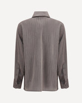 Virgin wool Shirt - BROWN | Base Blu