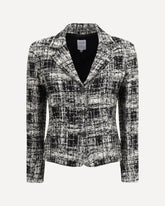 Giacca in tweed  - MULTICOLORE | Base Blu