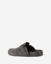 Ease Buckle Mules - BROWN | Base Blu