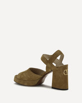 Fawcette platform Sandals - BEIGE | Base Blu