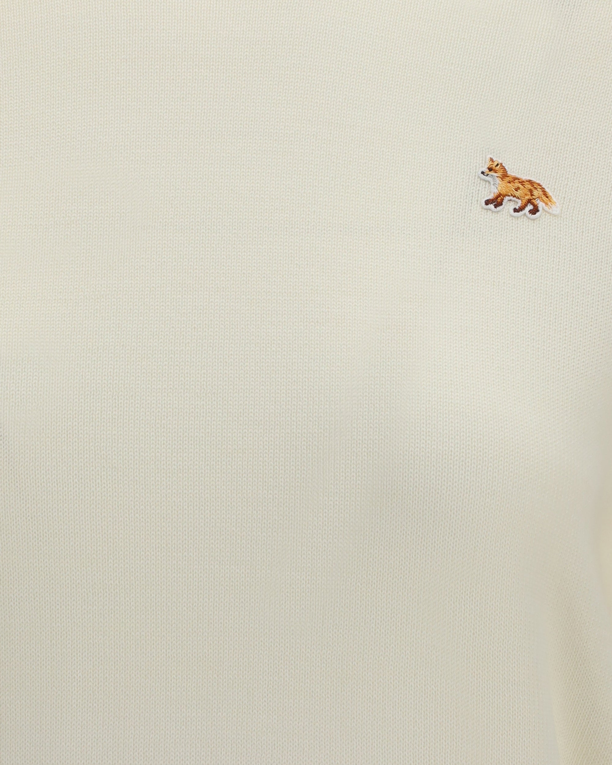 MAISON KITSUNÉ Baby Fox Merino Jumper CREAM | Base Blu