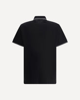 Logoed Polo Shirt - BLACK | Base Blu