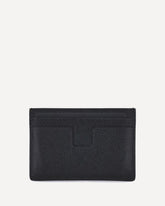 Saffiano leather Card Holder - BLACK | Base Blu