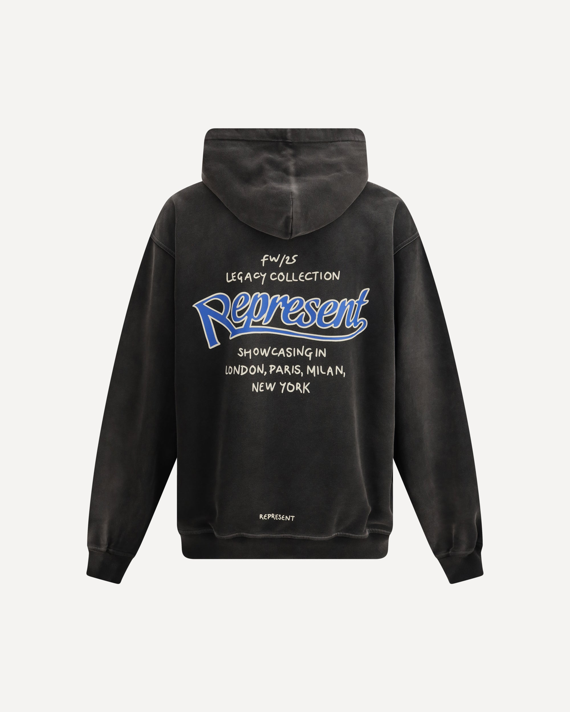 REPRESENT Showcasing Hoodie GREY | Base Blu