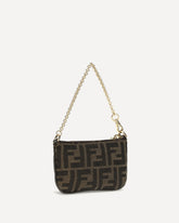 FF Jacquard Clutch - BROWN | Base Blu