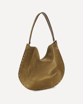 Oskan Soft Shoulder Bag - BROWN | Base Blu