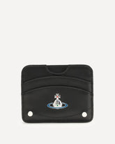 Portacarte Half Moon - NERO | Base Blu