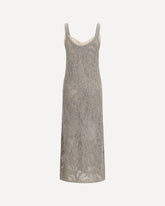 Dazzling Water Lillies Dress - GREY | Base Blu