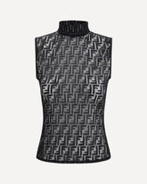 FF lace Top - BLACK | Base Blu