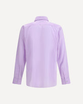 Camicia in cotone  - LILLA  | Base Blu