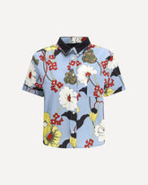 Floral-print Shirt - MULTICOLOUR | Base Blu