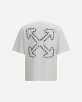 Chain Araldic Arrow T-shirt - WHITE | Base Blu