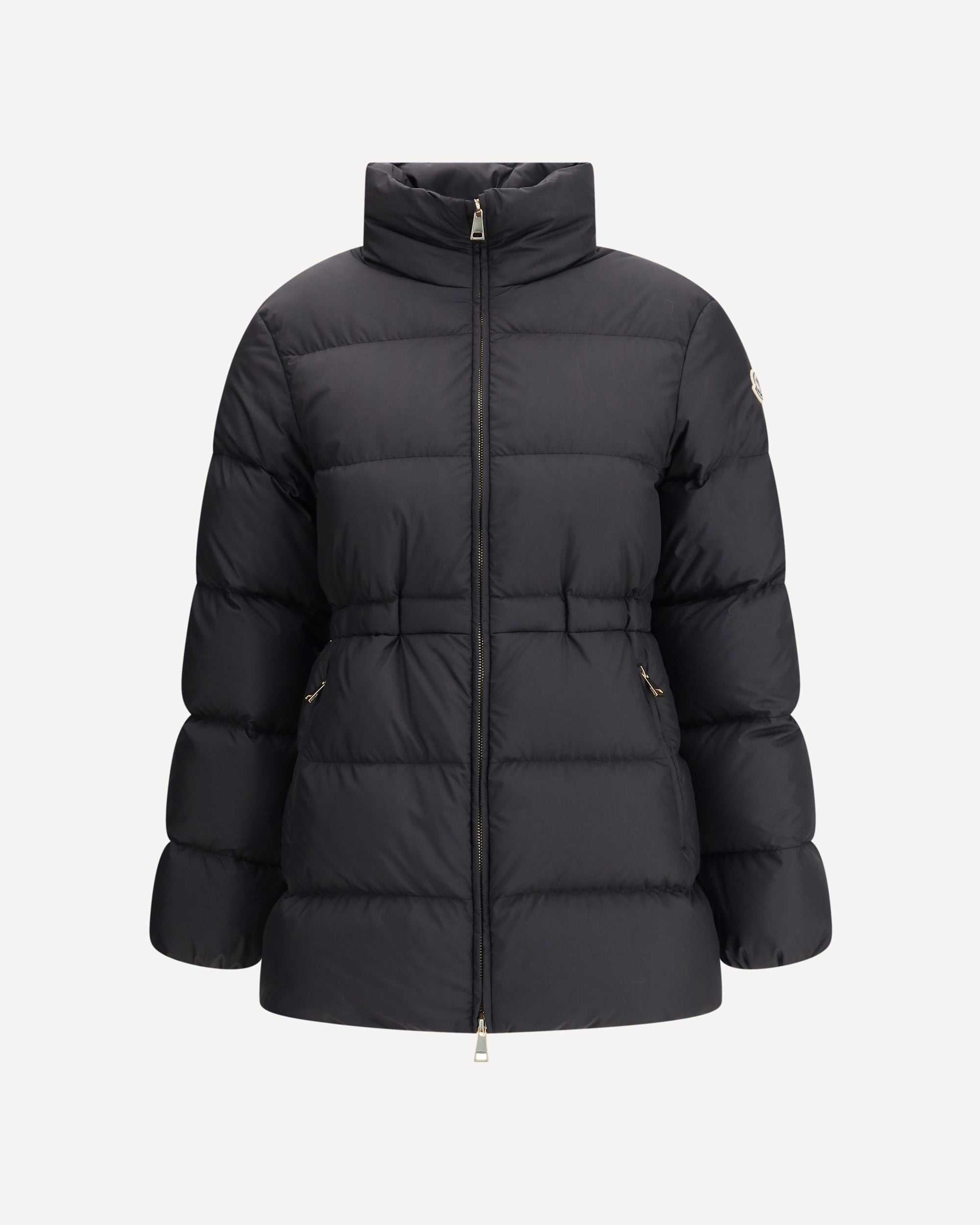 MONCLER Brossette short down Jacket BLACK | Base Blu