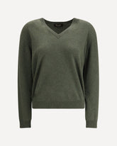 Cashmere Sweater - GREEN | Base Blu