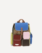 Crossroad multi-pocket Backpack - MULTICOLOUR | Base Blu