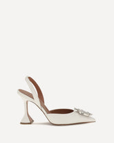 Begum slingback Pumps - WHITE | Base Blu