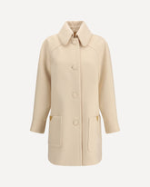 Wool Drap Caban - CREAM | Base Blu