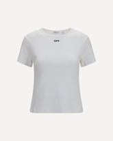 T-shirt Off Stamp - BIANCO | Base Blu
