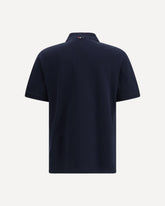 Maglia Polo con iconiche bande - BLU | Base Blu