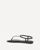 Sandali Double Bow  - NERO | Base Blu