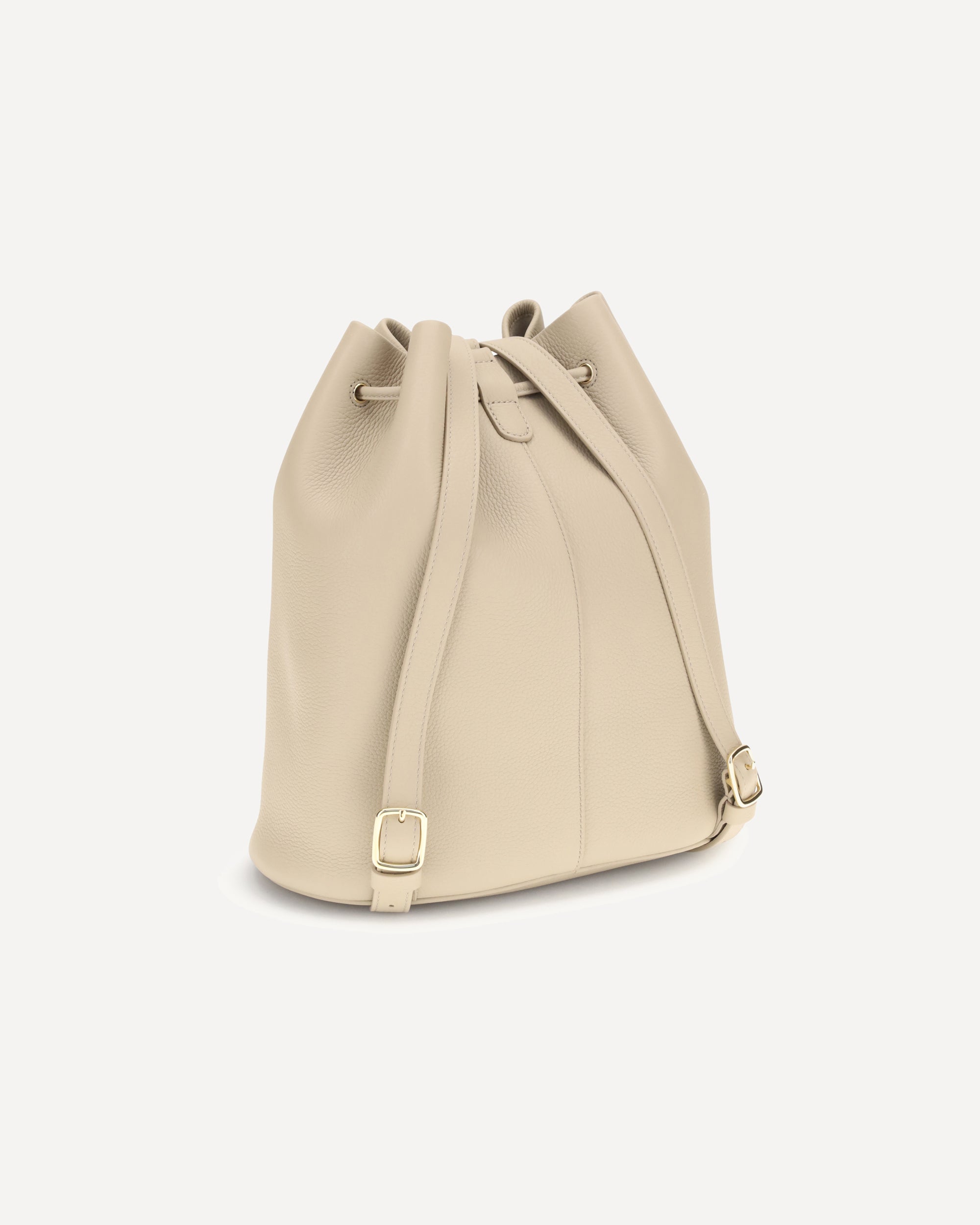 LORO PIANA Extra Drawstring L27 Backpack BEIGE | Base Blu LORO PIANA Extra Drawstring L27 Backpack BEIGE | Base Blu