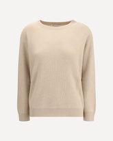 Crew-neck Sweater - BEIGE | Base Blu