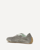Orbit Flash suede Sneakers - GREY | Base Blu