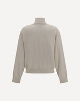 Cashmere turtleneck Sweater - CREAM | Base Blu