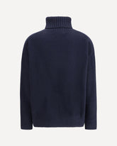 Turtleneck Sweater - BLUE | Base Blu
