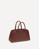 Le Petit Turismo leather Top Handle Bag - BORDEAUX | Base Blu