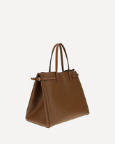 Antibes Handbag - BROWN | Base Blu