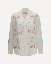 Joy cotton Shirt - WHITE | Base Blu