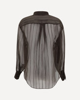 Silk Shirt - BROWN | Base Blu