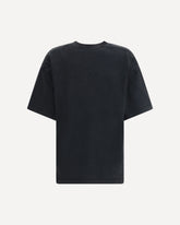 T-shirt con logo  - NERO | Base Blu