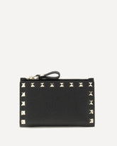 Rockstud Card Holder - BLACK | Base Blu