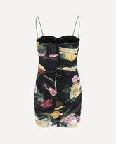 Floreal tulle mini Dress - MULTICOLOUR | Base Blu