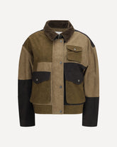 Risla cotton Jacket - KHAKI  | Base Blu