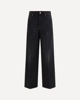 Wide-leg Jeans - BLACK | Base Blu