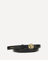 Logo leather Belt - BLACK | Base Blu
