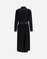 Cappotto lungo in lana e cashmere - NERO | Base Blu