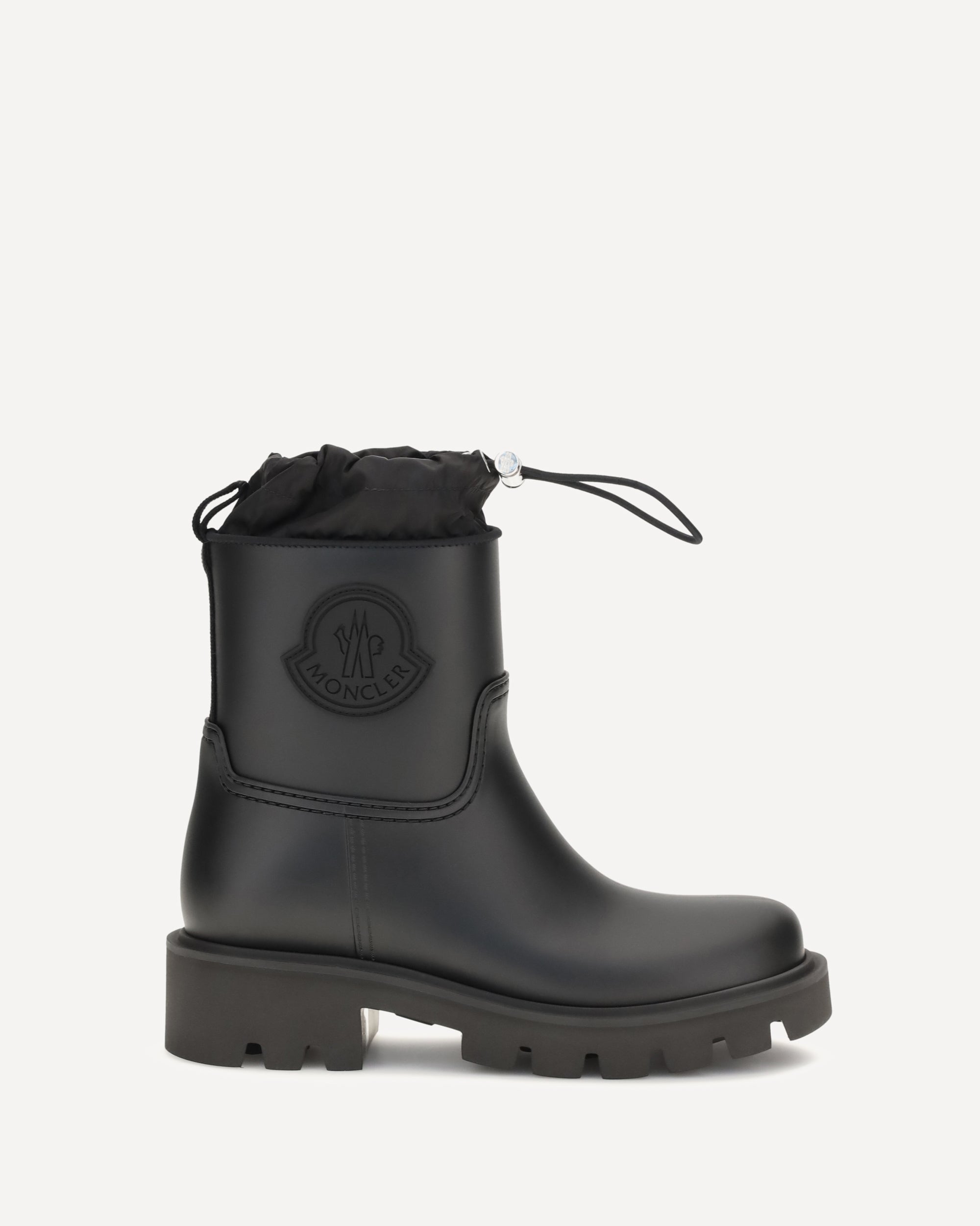 MONCLER Kickstream Rain Boots BLACK | Base Blu