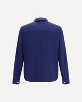 Long-sleeve cashmere Jacket - BLUE | Base Blu
