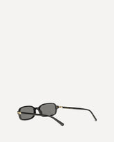 Rectangular VG0047S Sunglasses - BLACK | Base Blu